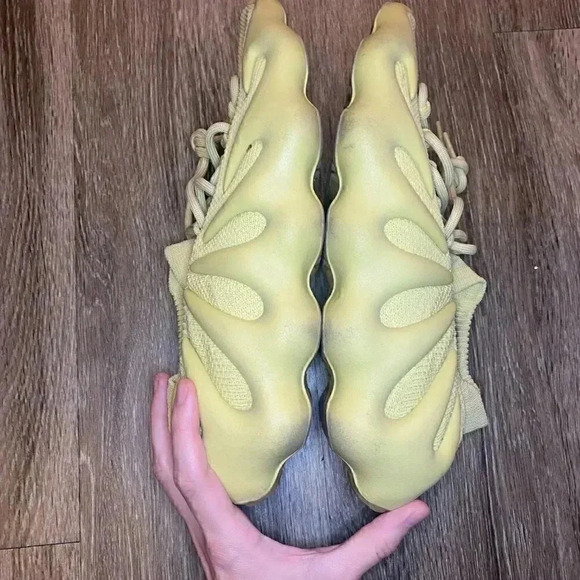 Mens Yeezy 450 HP5426 Sulfur - 10 - Picture 8 of 11